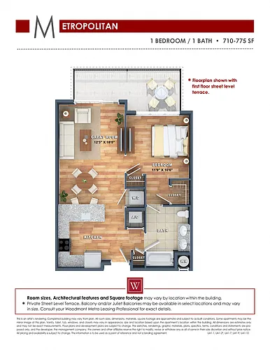 Floor plan Metropolitan
