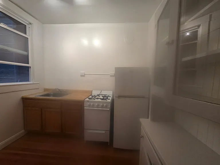 Kitchen view from hallway