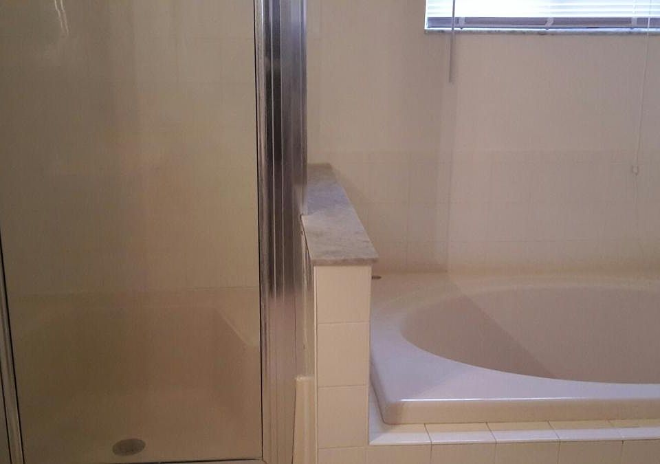 Shower and garden tub