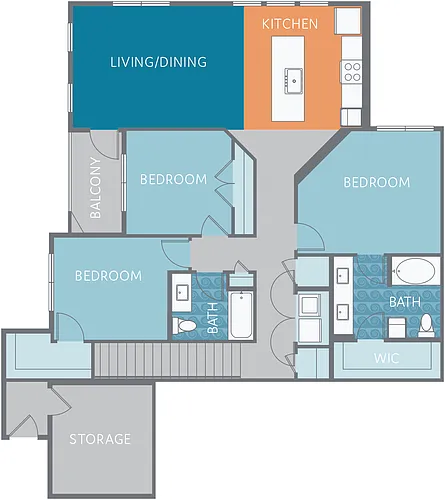Floor plan C1U-BHG
