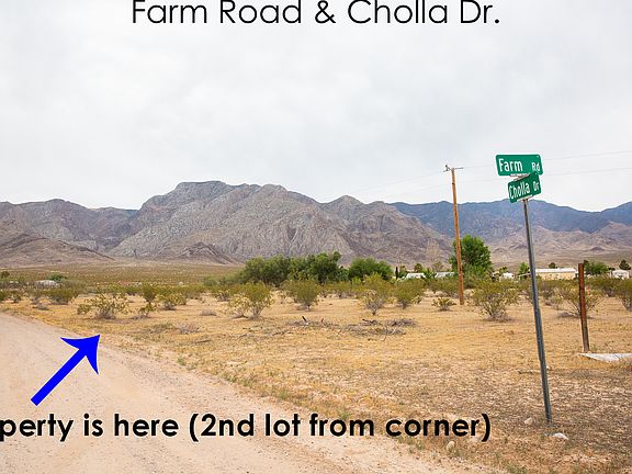 Farm Road & Cholla Dr.