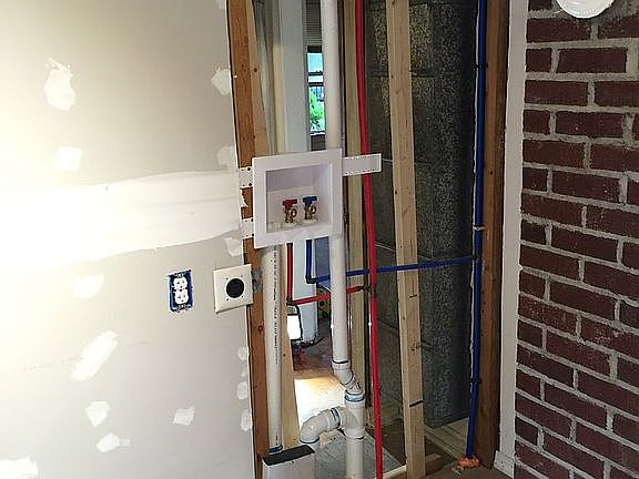 all pex piped