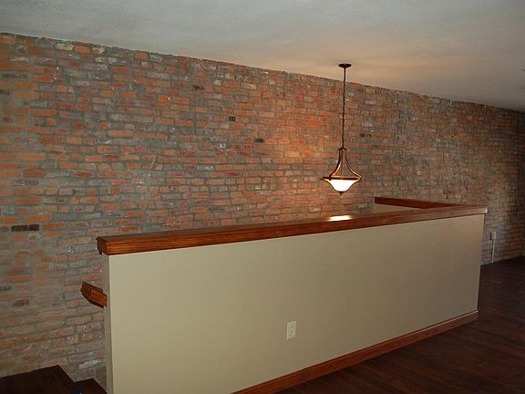 Exposed brick in LR