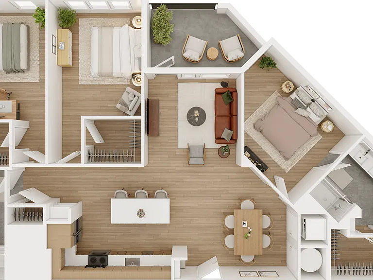c3 floor plan Solis Dresden Village