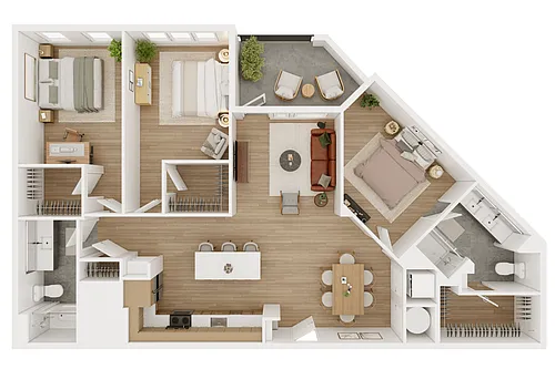 Floor plan C3