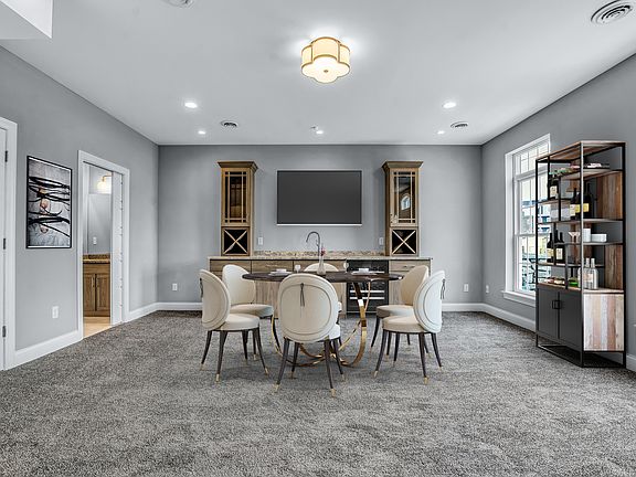 Rec Room with Wet Bar