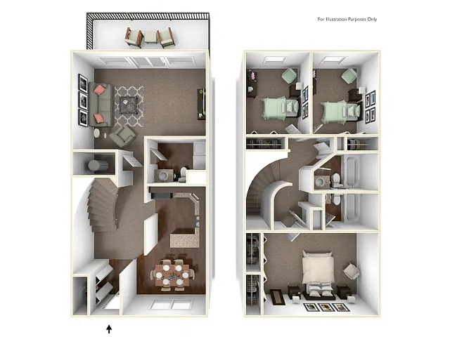 Floor plan The Villa