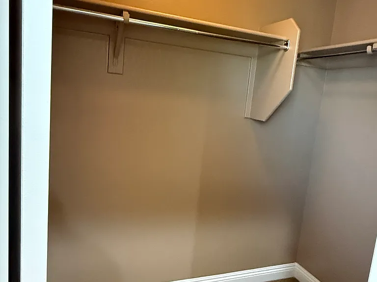 bedroom #2 walk-in closet