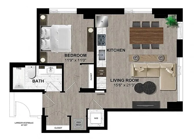 Floor plan A212