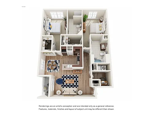 Floor plan 2X2