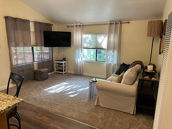 Family room comes with tv installed