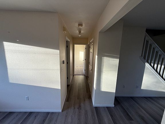 Hallway to Bathroom and Bedrooms