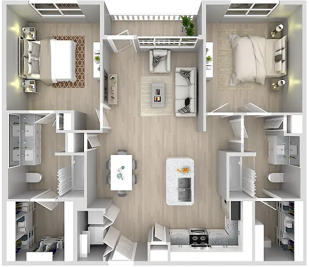 Floor plan B3