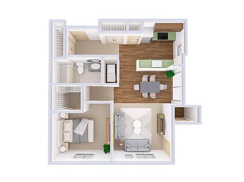 Floor plan Kirkwood ADA