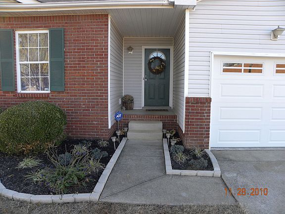 Professionally landscaped front