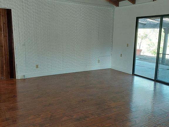 Master bedroom with barn door and slider