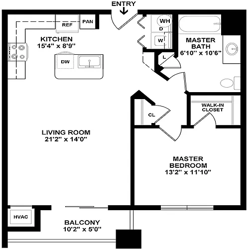 Floor plan Clover