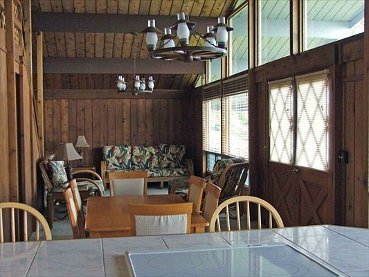 Looking from kitchen 