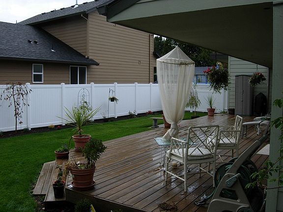 Large Deck (partially covered)