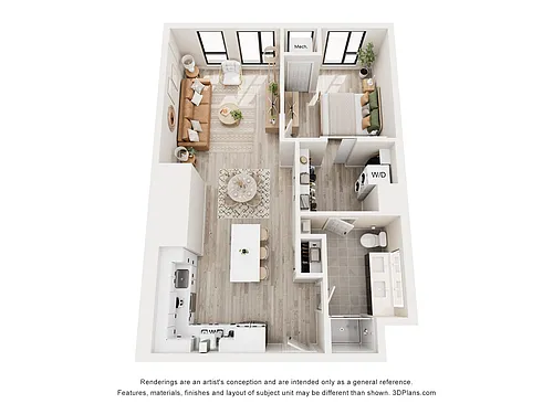 Floor plan Usher B