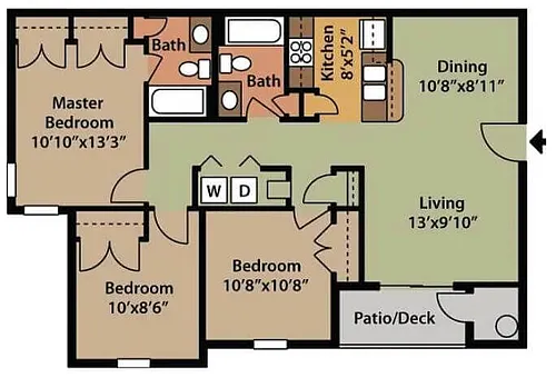 Floor plan The Cypress