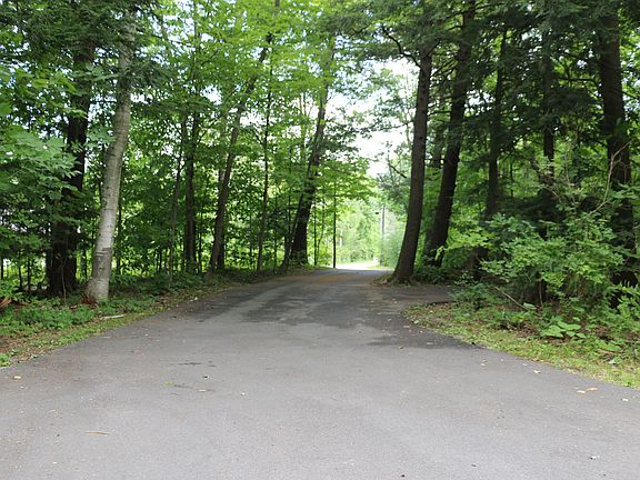 Long driveway.  