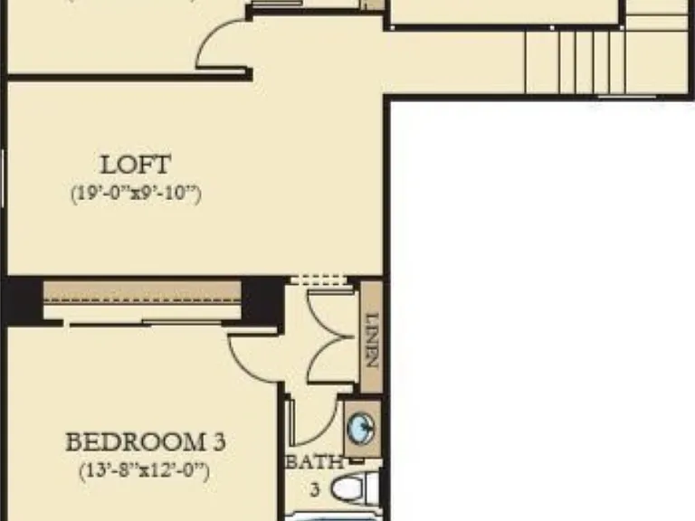 Second floor floorplan