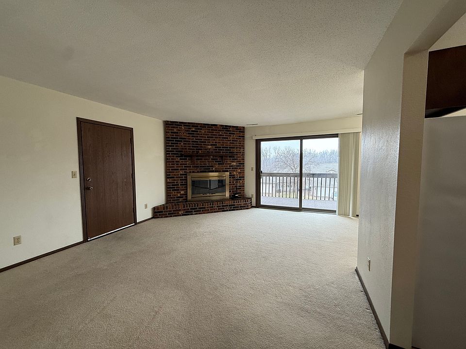 view of living room from hallway