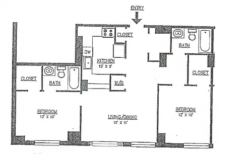 Floor plan 2X2