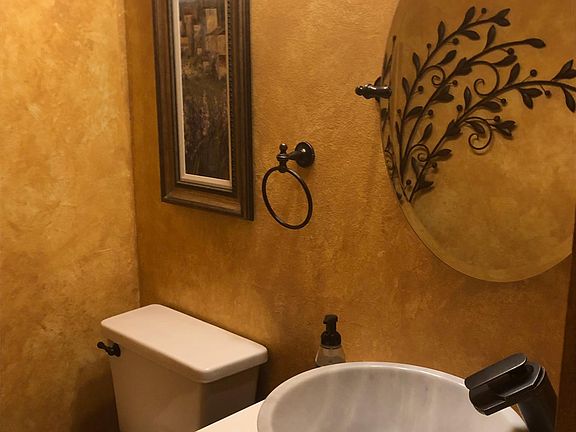 Powder room on main level