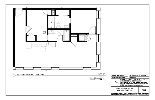 Floor plan 207