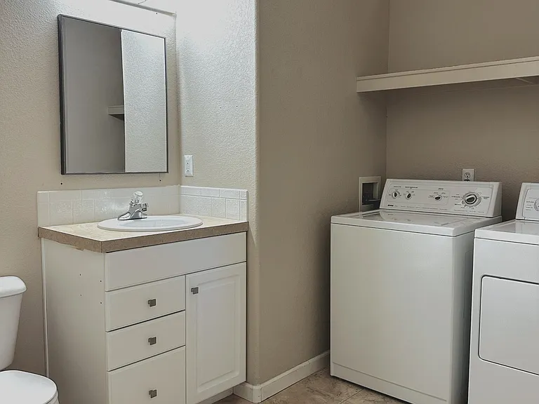 Main Level Laundry room / Bathroom