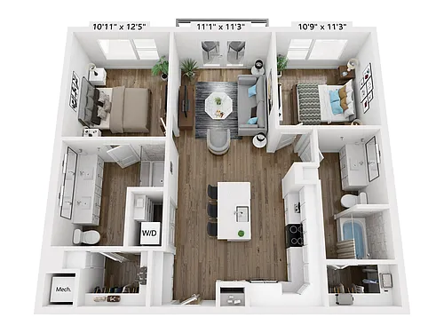 Floor plan B1