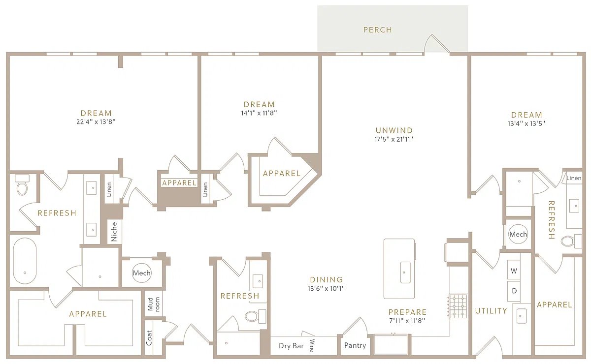 Floor plan PH8