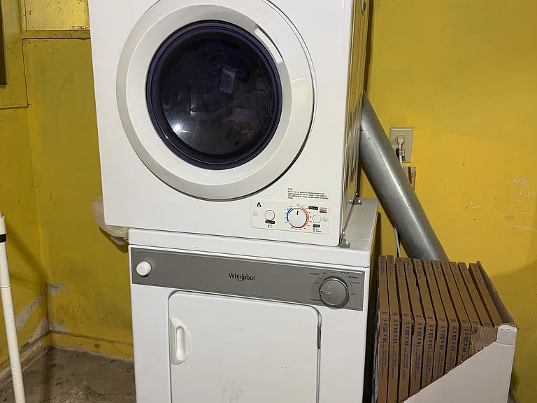 Basement laundry