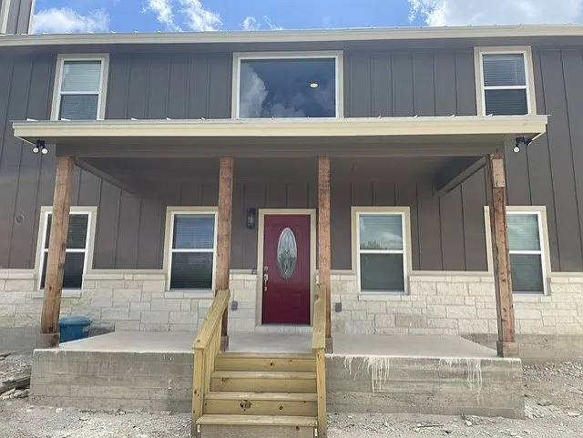 Big front porch for enjoying the breeze.