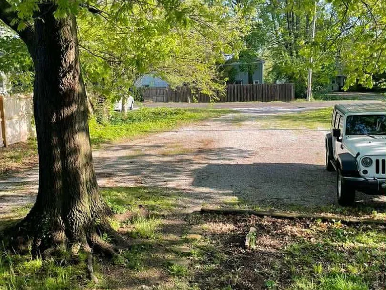 Backyard and off-alley parking