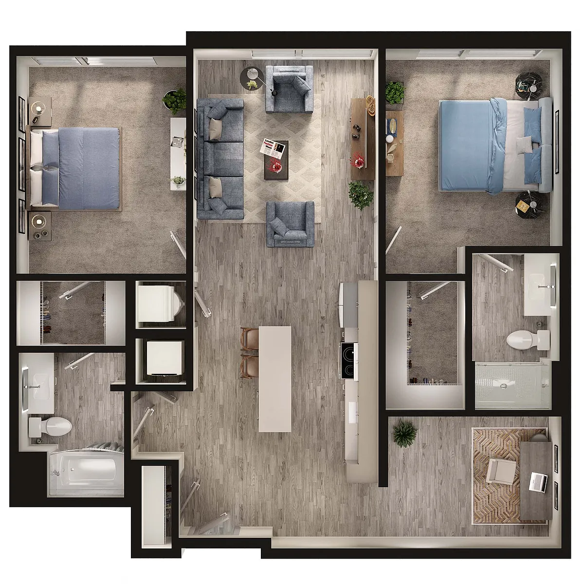 Floor plan B9D
