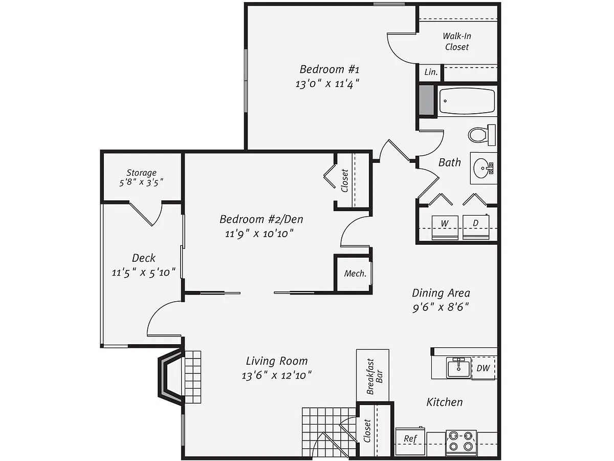 Floor plan A4D