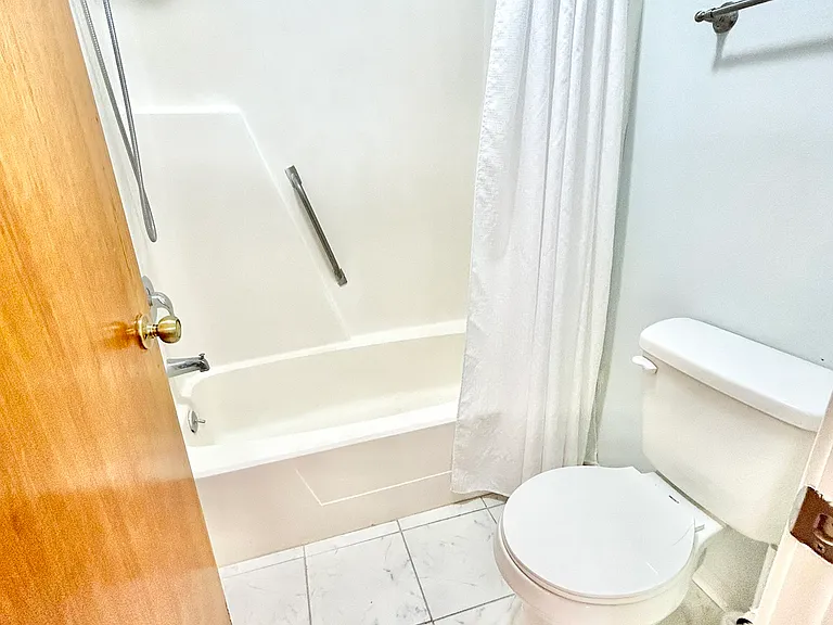 Master Bathroom/Shower with New Tile Flooring
