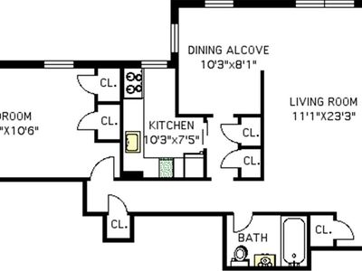 205 Clinton Ave #8G, Brooklyn, NY, 11205