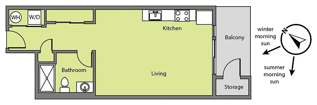 Floor plan 301 Short Line - Top Floor