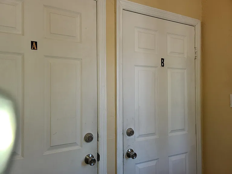 Locked/secure entry foyer. Unit B is entrance to this apartment.