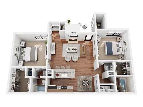 Floor plan Telluride