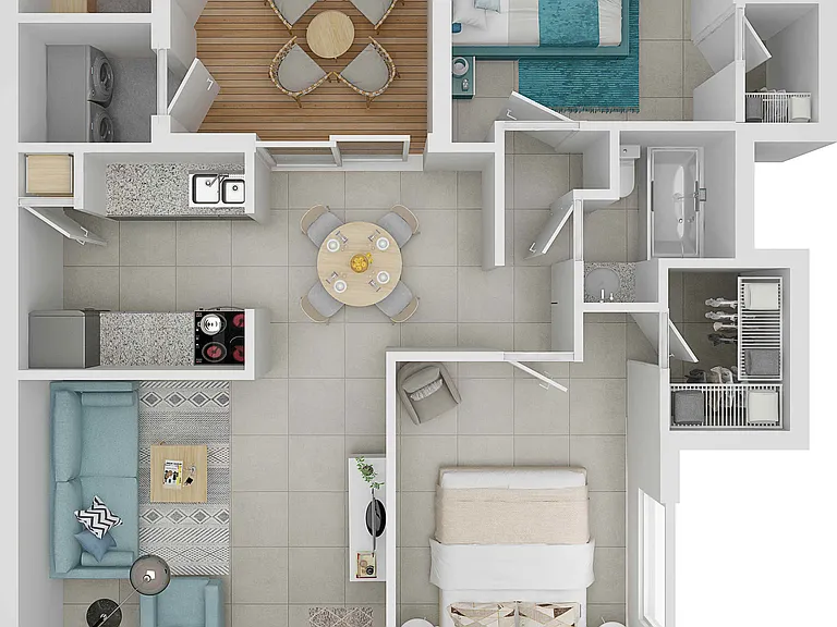 Ashford Casa Serena 2 Bed 1 Bath Ashford Casa Serena 2 Bed 1 Bath