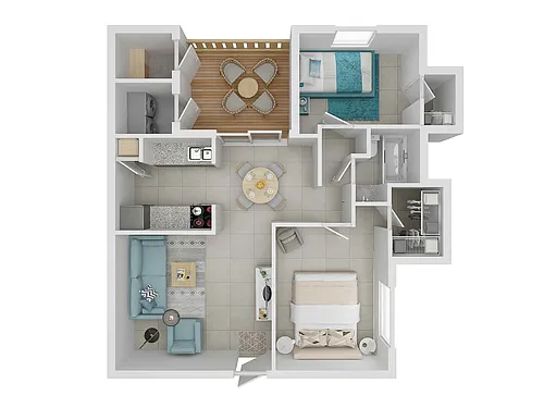 Floor plan 2X1-A