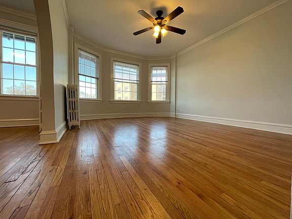 Two of two spacious living/dining rooms