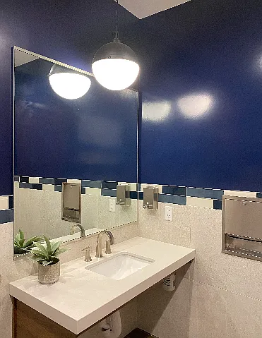Clubhouse bathroom