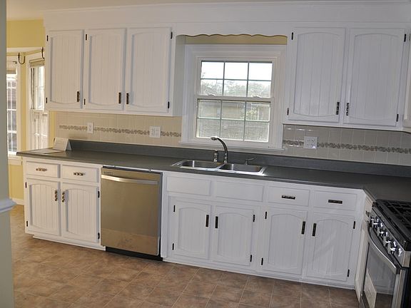 Kitchen View to Backyard