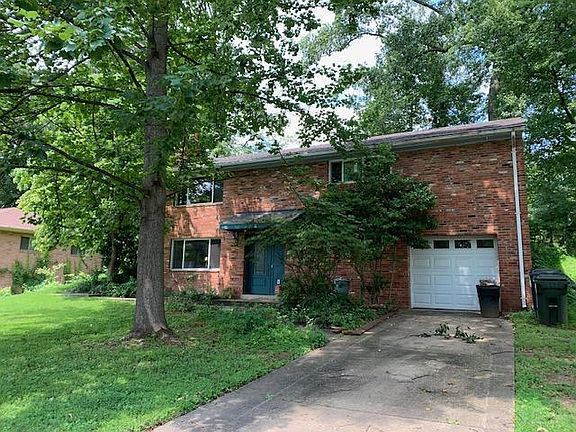 The front of the house